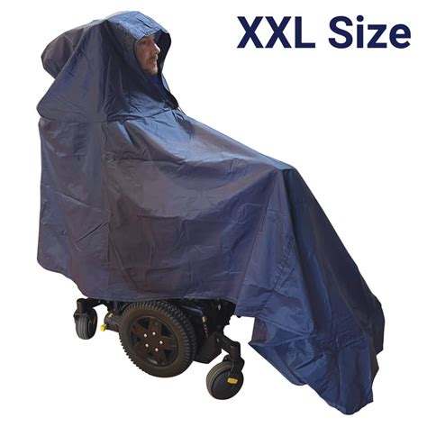 Wheelchair Rain Cape Helps You Stay Dry In A Wheelchair