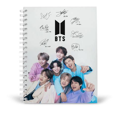 Buy BTS Signature Diary | A5 160 Pages Unruled Diary in Pelhar ...