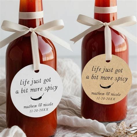 Hot Sauce Wedding Favors Etsy