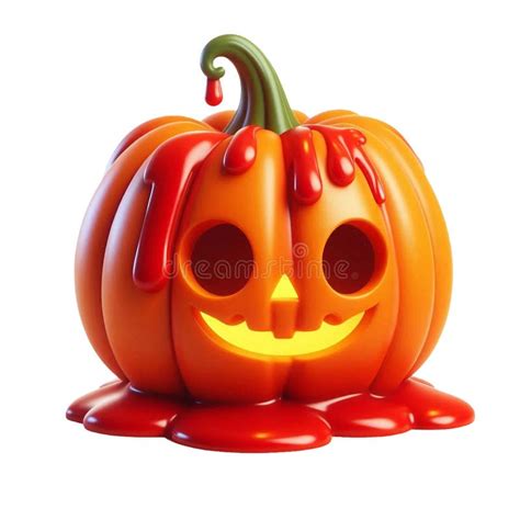 Big Orange Halloween Pumpkin On Png Background Generative Ai Stock