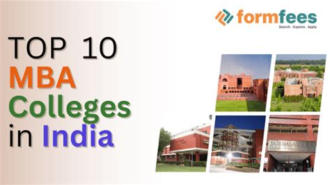 Top 10 MBA Colleges In India 2023 24 Formfees