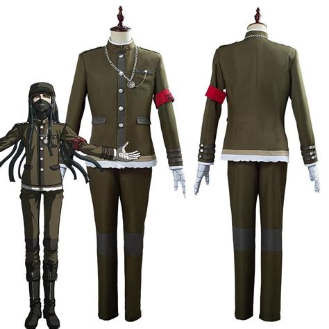 Danganronpa V3 Korekiyo Shinguji Men Uniform Outfit Halloween Carnival