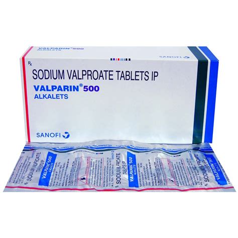 Valparin 500 Alkalets Tablet 10's Price, Uses, Side Effects ...