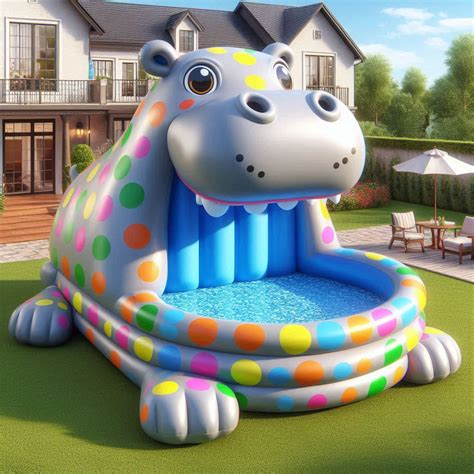 Giant Hippo Pool The Ultimate Creative Pool Design For Fun And