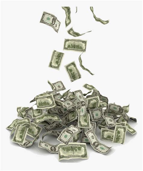 Falling Money Png - Money Falling Gif Transparent Background, Png Download - kindpng