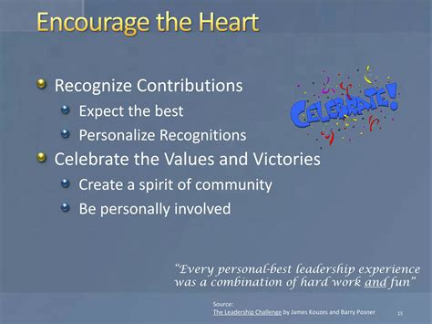 We Embracing The Five Practices Of Exemplary Leadership Ppt