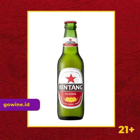 Jual Beer Bintang Pint Ml Bir Bintang Botol Ml Indonesia Shopee