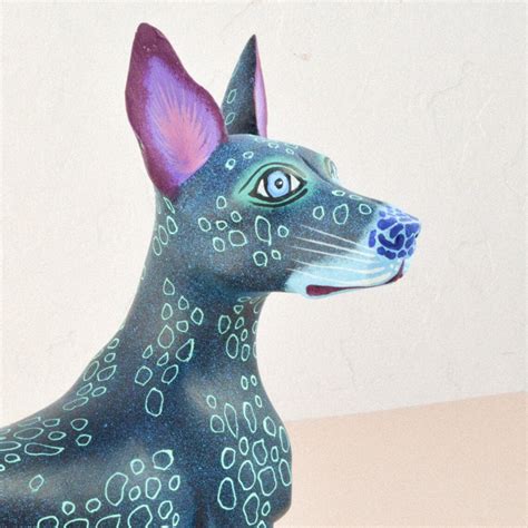 Alebrije Xoloitzcuintle Oaxacan Wood Carving Magia Mexica Etsy