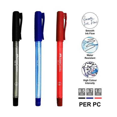 Faber Castell Nx Ball Pen Mm Mm Mm Shopee Malaysia