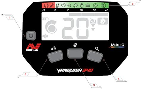 Minelab Vanquish 340 Metal Detector User Manual