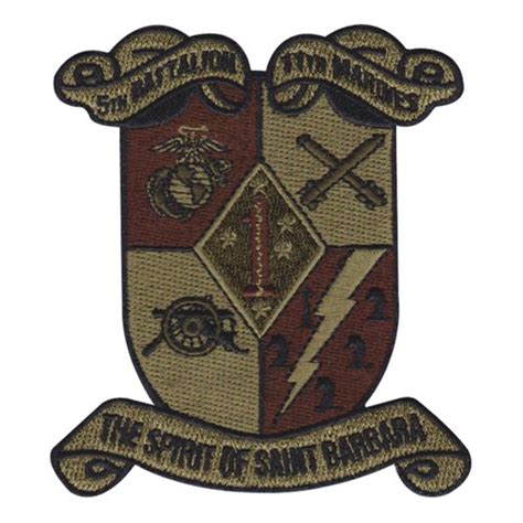 5th Battalion 11th Marines OCP Patch