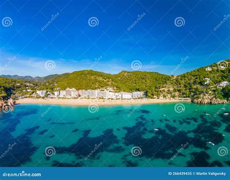 Ibiza Balearics Spain Cala De San Vincente Or Sant Vincent Bay