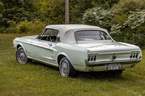 1967 Ford Mustang Convertible 3 Speed Sesame Cars