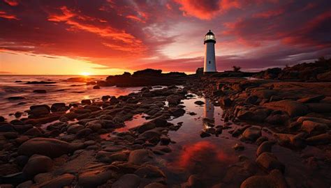 Lighthouse Scene Stock Photos, Images and Backgrounds for Free Download