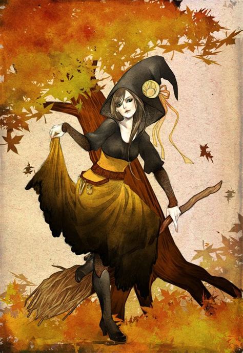 25 Various Witches Illustration Artworks Naldz Graphics Pumpkin