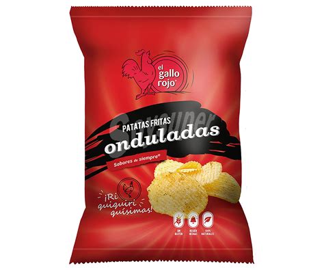 El Gallo Rojo Patatas Fritas Onduladas G