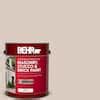 Behr Gal N Stonewashed Brown Flat Interior Exterior Masonry