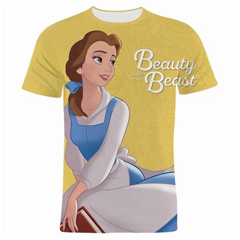 Camisetas De La Bella Y La Bestia De Disney Para Hombre Y Mujer