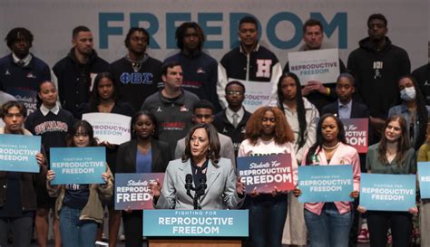 WATCH LIVE Kamala Harris Starts Fight For Reproductive Rights Tour