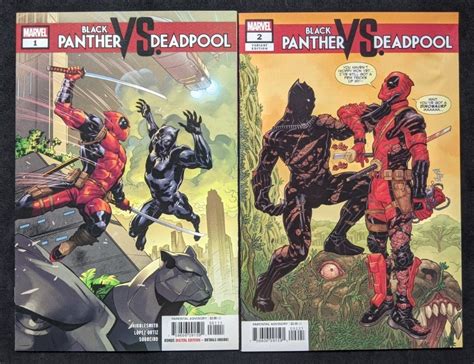 Black Panther Vs Deadpool 1 5 Complete 2018 Hobbies And Toys Books