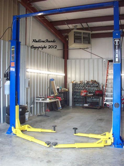 Two Post Car Lift Installation Kalecyp