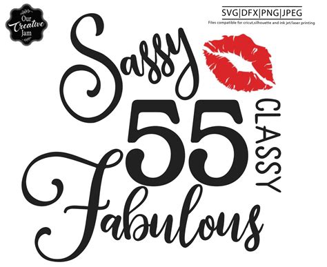 And Fabulous Svg And Fab Svg Th Birthday Svg For Etsy