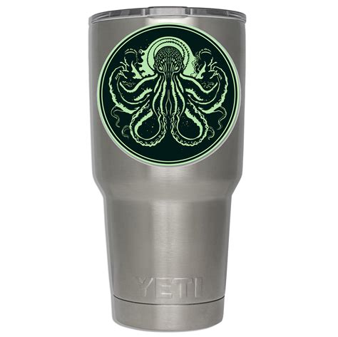 Cthulhu Minimalistic Vinyl Sticker Jeep Sticker