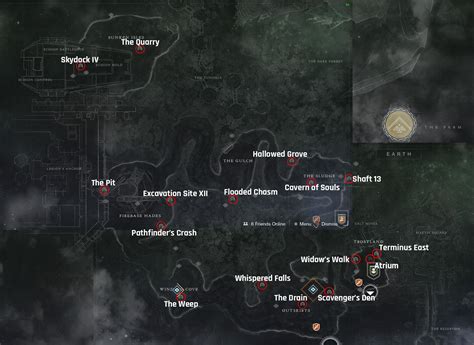 Destiny 2 Edz Lost Sector Map - Vector U S Map