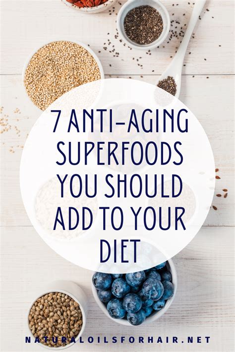 7 Anti Aging Superfoods You Should Add To Your Diet Anti Aging