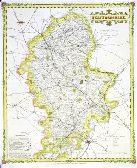 Jonathan Potter Map Staffordshire