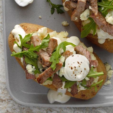 Steakhouse Baked Potatoes Recipe How To Make It