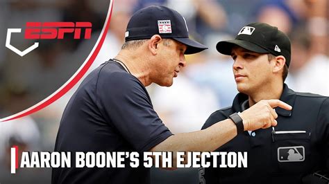 Aaron Boone Ejected Again 🗣️ Tossed For 5th Time This Season During