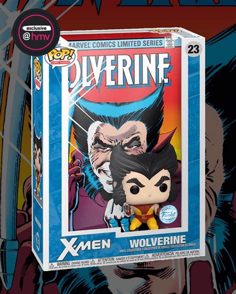 Wolverine 1 23 Hmv Exclusive Pop Vinyl Comic Cover Pop Vinyl