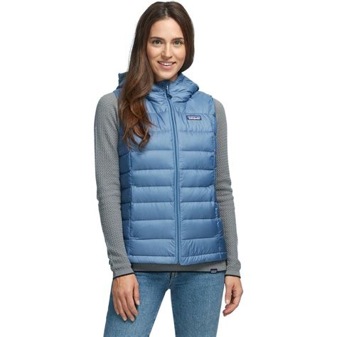 Patagonia Hi Loft Down Hooded Vest Womens