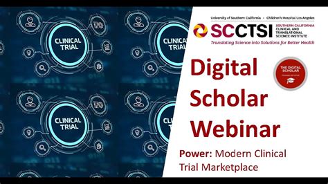 Digital Scholar Webinar Power Modern Clinical Trial Marketplace