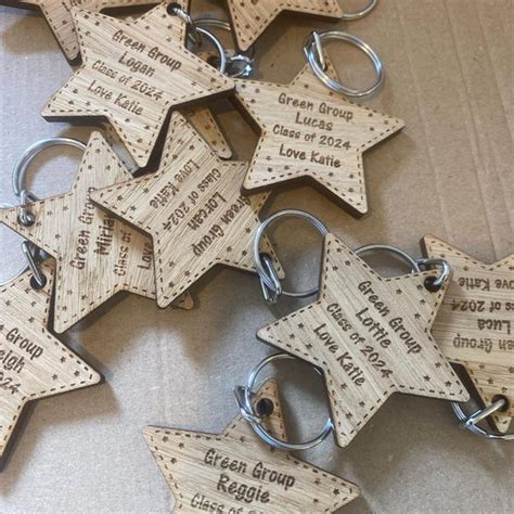 Year 6 Leavers Class Of 2024 School Leavers Keyring Sets Teacher Pupil T Whole Class