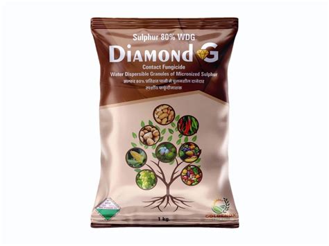 Diamond G Powder Sulphur 80 WDG Fungicide For Agriculture 500 G At