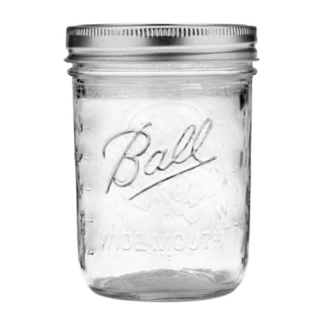 Jual Ball Mason Jar Pint Wide Mouth 473 Ml 16oz Wadah Penyimpanan