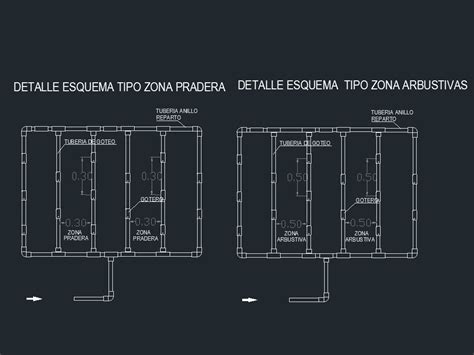 Riego Por Goteo En Autocad Descargar Cad Kb Bibliocad