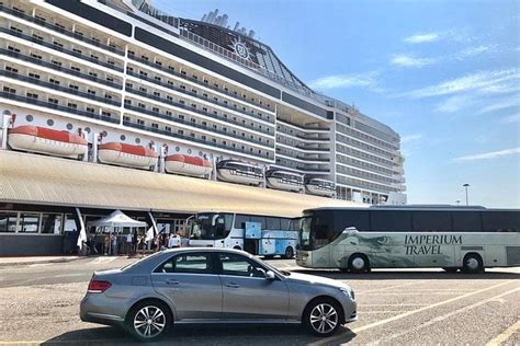 Fiumicino Airport FCO To Civitavecchia Port Private Transfer