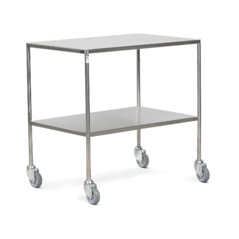 Bristol Maid Medium Stainless Steel Dressing And Instrument Trolley