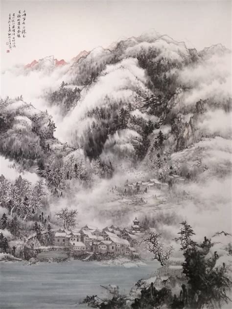 中国收藏网 新闻中心 艺术风格独特：著名画家黎永聘作品欣赏