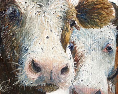 Ive Been Painting Cows Recently Because They Make Me Happy I Met