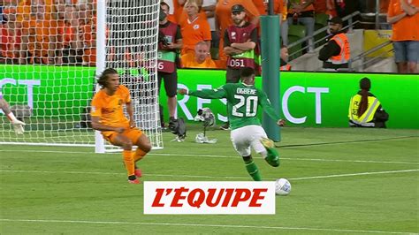 Le R Sum De Irlande Pays Bas En Vid O Foot Qualif Euro Vid O