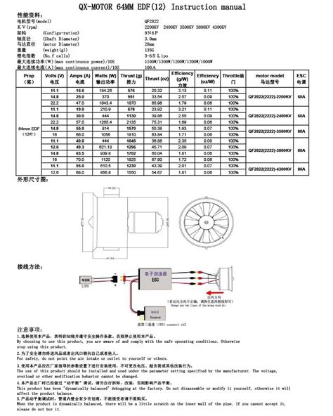 Qx Motor New Mm Edf Kv Kv Kv Kv Brushless Motor With