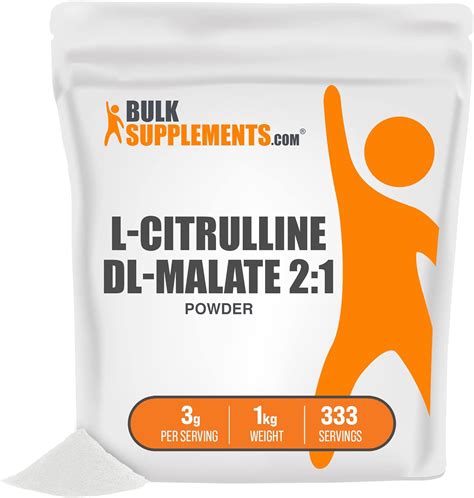 Amazon Bulksupplements L Citrulline Dl Malate L