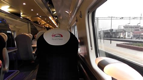 Leaving London Euston On A Virgin Trains Class 390 141216 Youtube