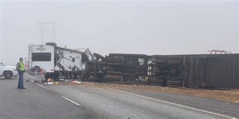 Texas Tv Cameraman Captures Dramatic Video Of Tractor Trailer Crash