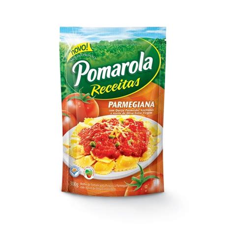 MOLHO DE TOMATE PARMEGIANA POMAROLA SABORES SACHÊ 300G GTIN EAN UPC