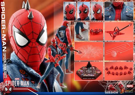 Marvel s Spider Man Hot Toys представила фигурку Паука Панка GameMAG